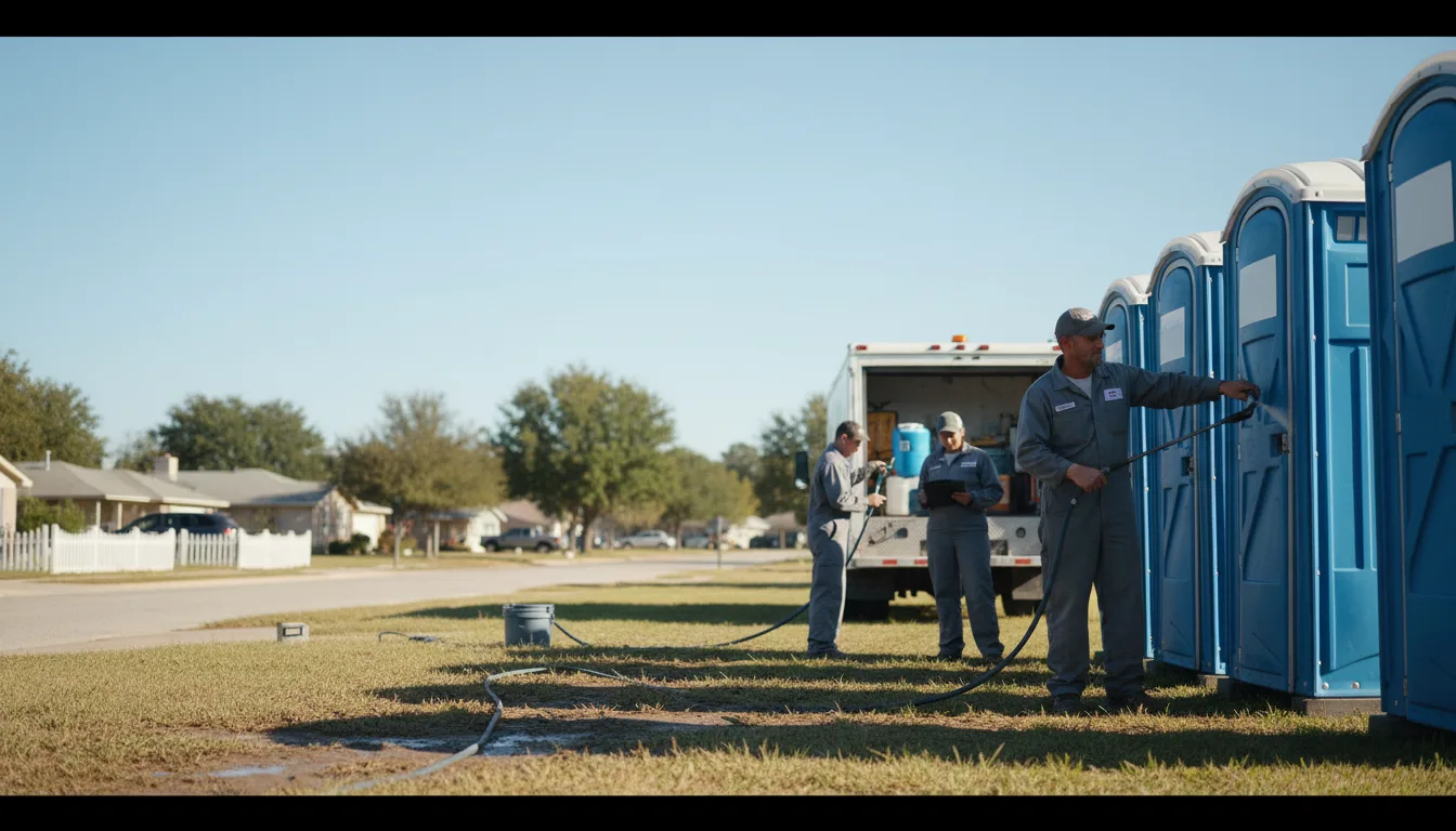 Long-Term Portable Toilet Rental in Moore, SC near me